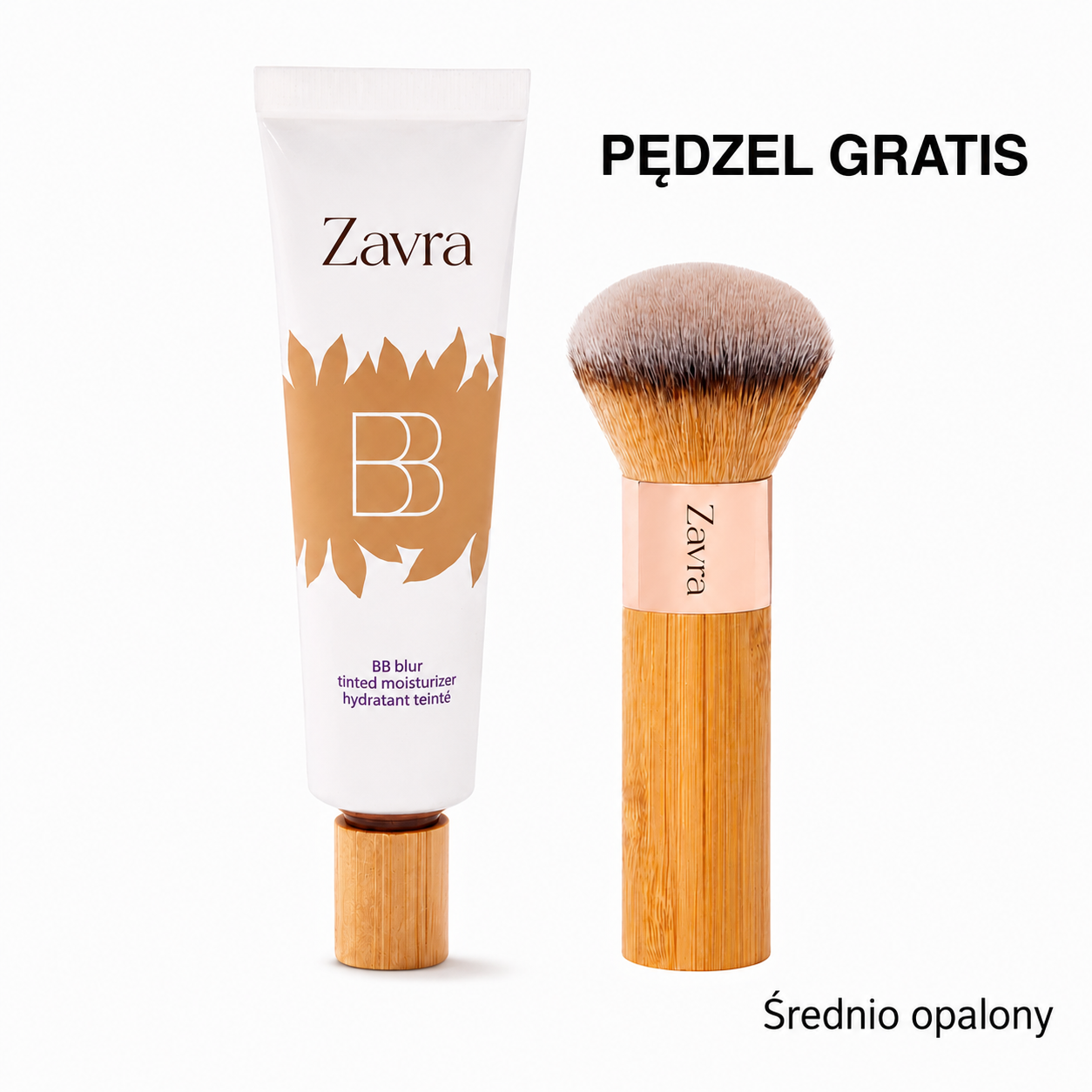 Zavra BB Blur — Tonujący krem nawilżający z SPF 30