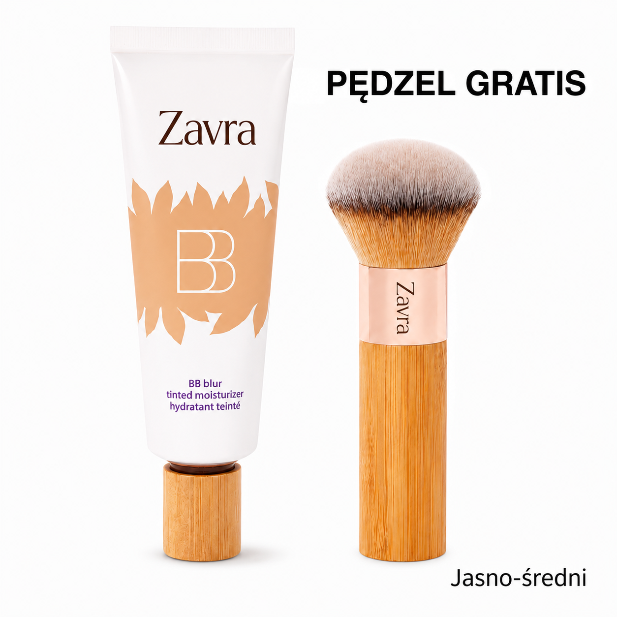 Zavra BB Blur — Tonujący krem nawilżający z SPF 30