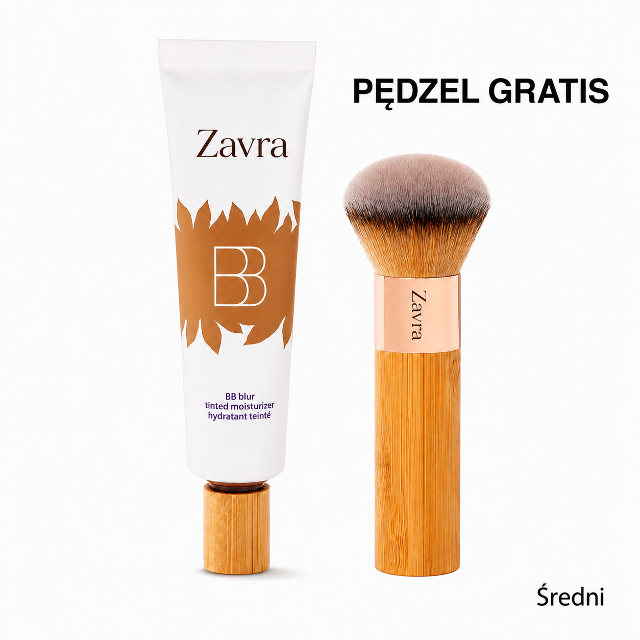 Zavra BB Blur — Tonujący krem nawilżający z SPF 30