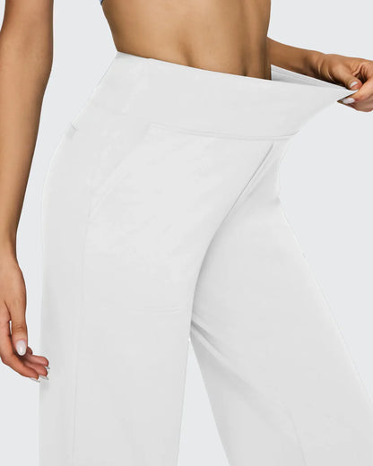 Spodnie z wysokim stanem – business casual