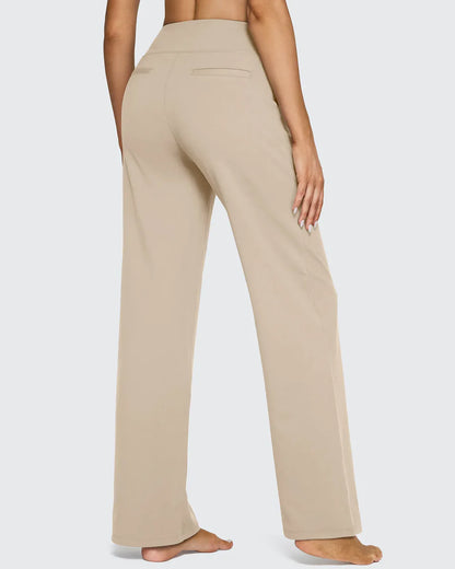 Spodnie z wysokim stanem – business casual