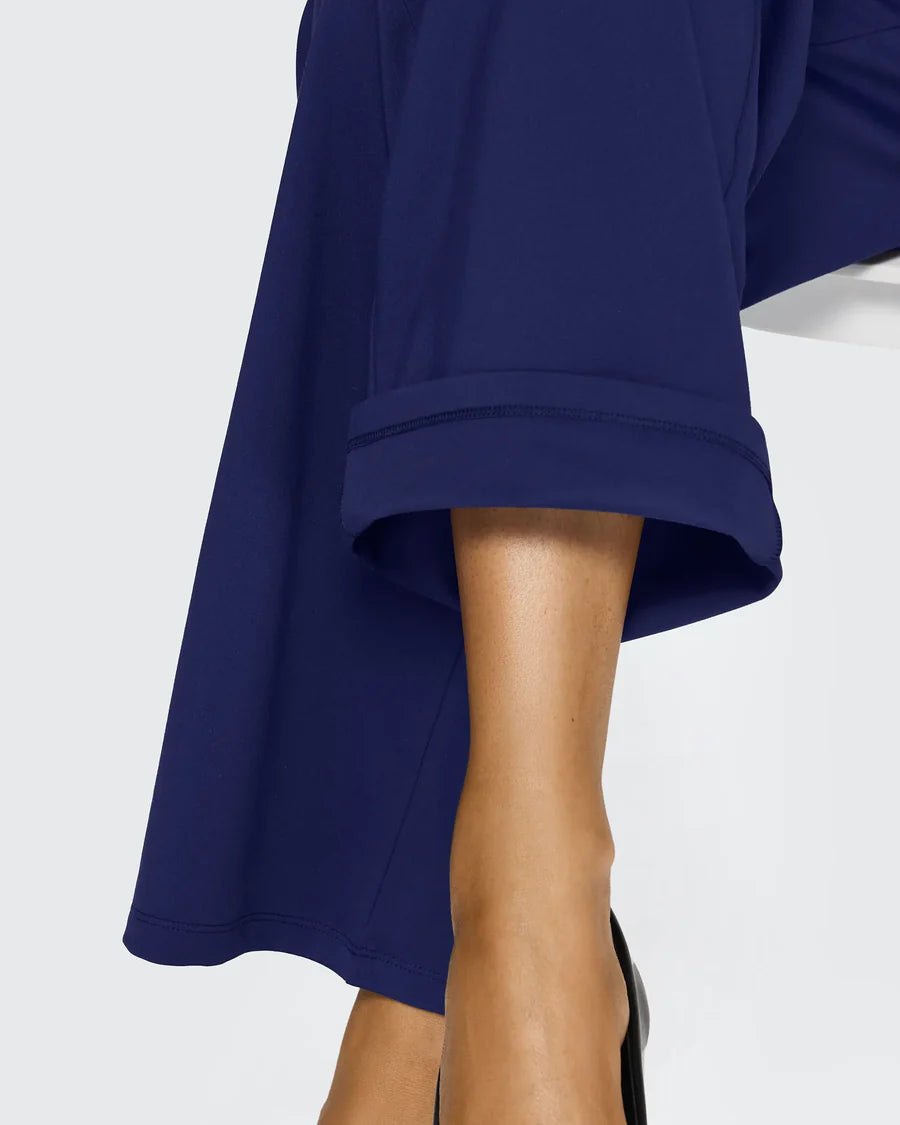 Spodnie z wysokim stanem – business casual