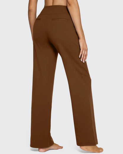 Spodnie z wysokim stanem – business casual