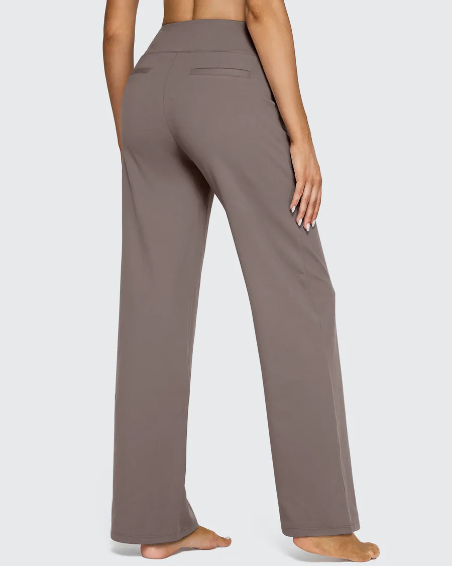 Spodnie z wysokim stanem – business casual
