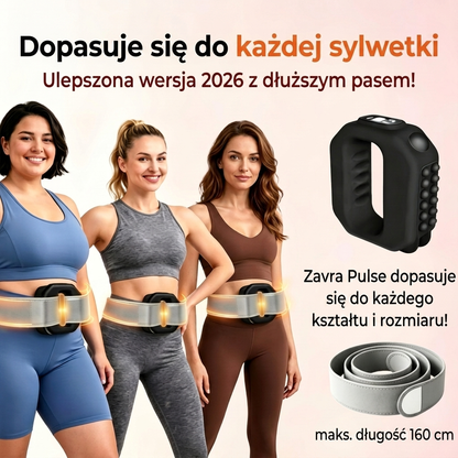 Zavra Pulse – Powięziowy pas masujący do modelowania brzucha