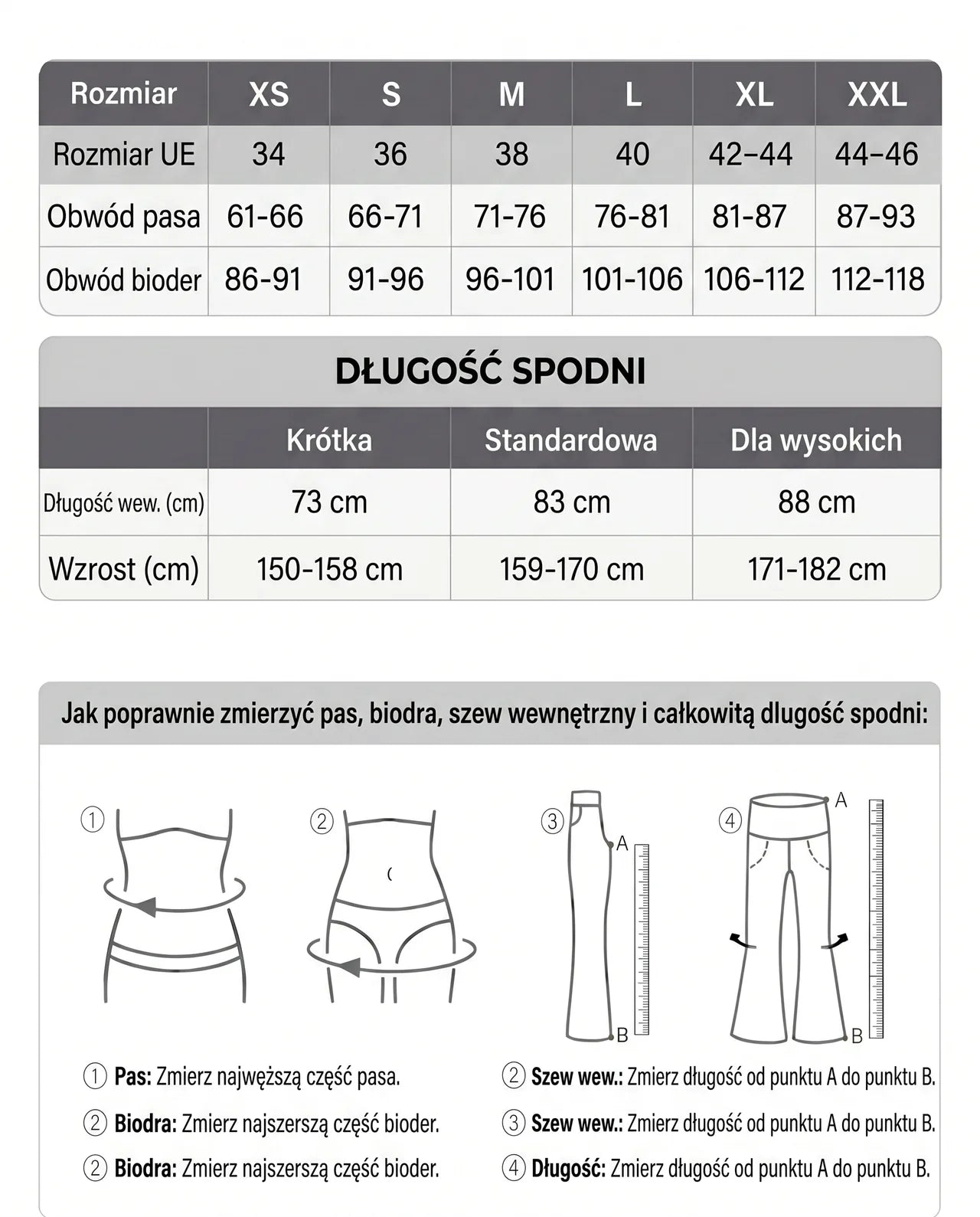 Spodnie z wysokim stanem – business casual